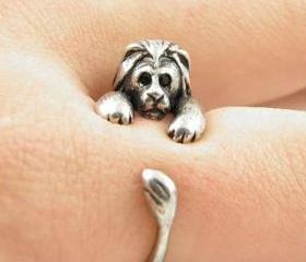 Lion Animal Ring Jewellery - Silver Alloy on Luulla