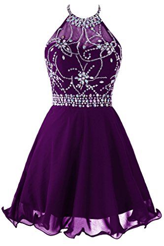 Purple Short Casual Dress